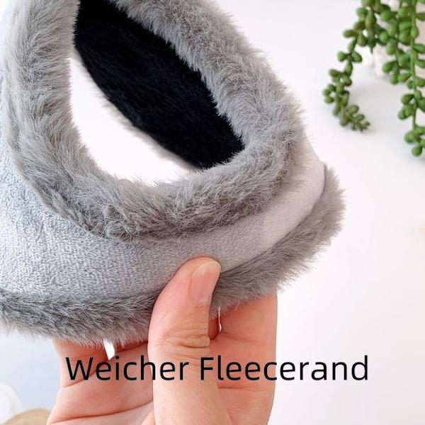 2 st Unisex Öronmuffar, Vinter Öronmuffar, Termiska Öronmuffar klassiska Unisex Varma Vinter Öronmuffar