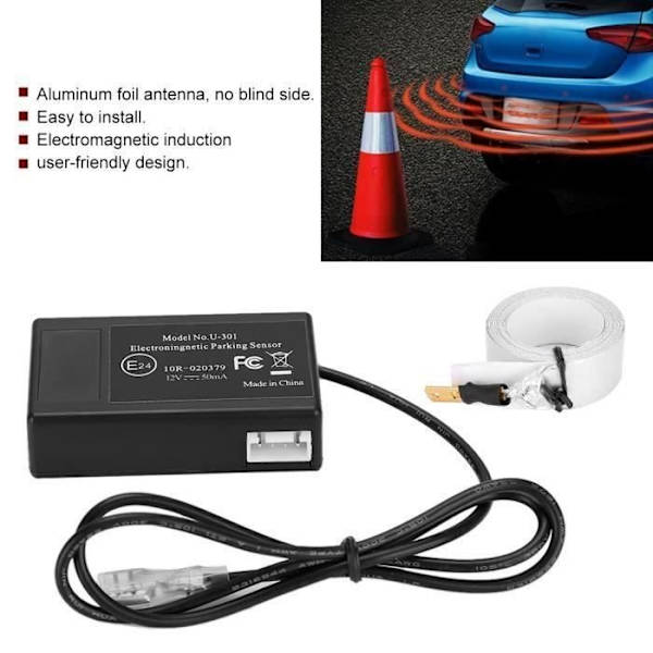 Progress-Car Backradar Universal Bil Elektromagnetisk Induktion Omvänd Parkeringsradar Med Alarm