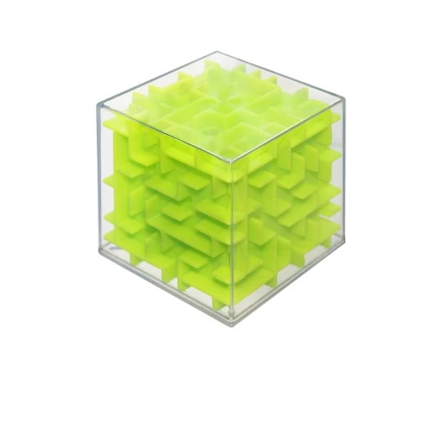 3D Mini Speed Cube Maze Magic Cube Pusselspel Cubos Magicos Lärleksaker Labyrint Rullande Boll Leksaker För Barn Vuxna Aq1563 C