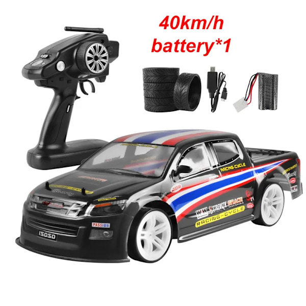 1:10 RC-bil leksak 70km/h hög hastighet drift racing bil fjärrstyrd bil 4WD GTR sportbil leksaker för barn pojke födelsedagspresent NO15-1B