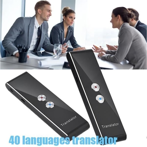 2.4G Bluetooth Fick Smart Tolk Realtids Tal Multilingual Översättare -Xif
