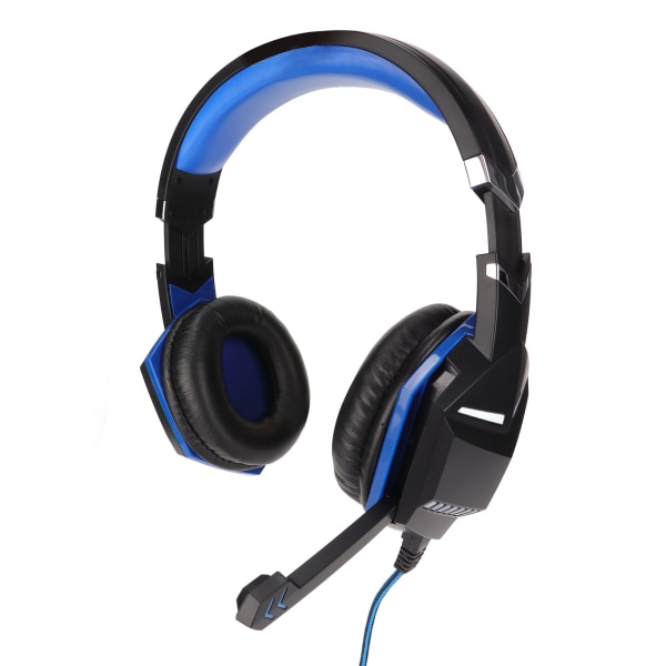 S510 Wired Gaming Headset Volume Control Luminous Surround Stereo Gaming Hovedtelefoner med Mic til PS4 PC Laptop