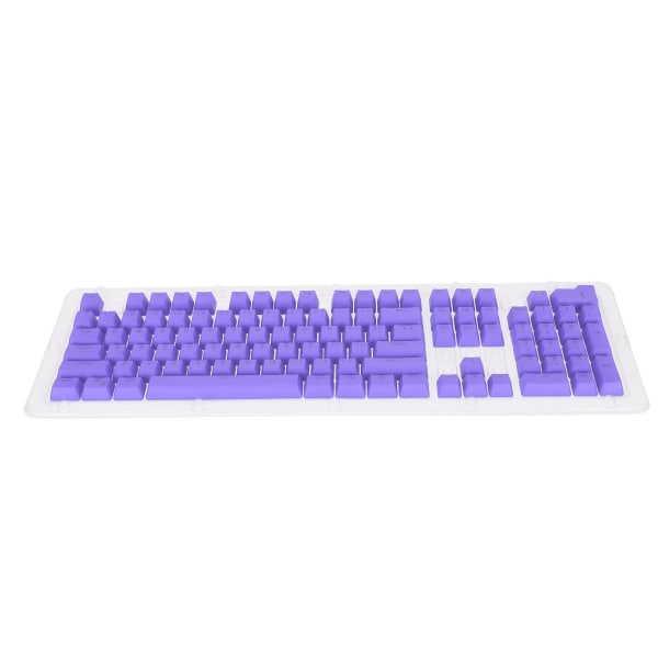 PBT Keycaps 106 Keys 2 Color Formsprutning OEM Höjd Ljusöverföring Anpassade Keycaps för mekaniskt tangentbord Lila