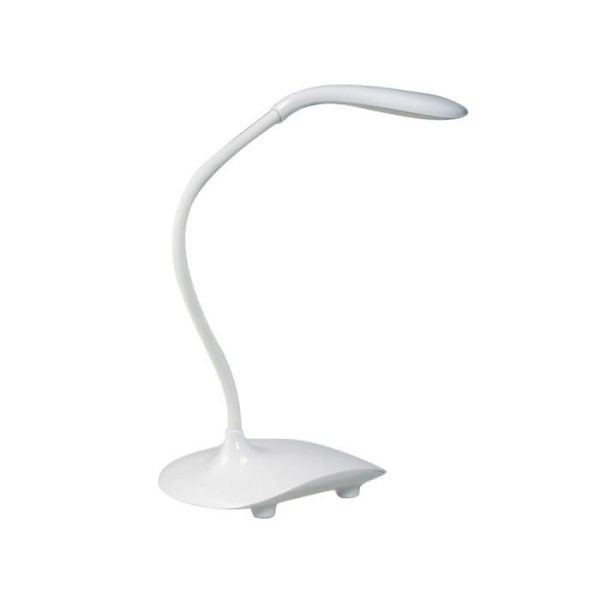 Vinsic 3-Nivåers USB Touch LED Skrivbordslampa - Vit - Metall, Plast - Inomhus - Elektrisk White