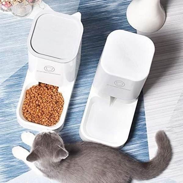 Automatisk matdispenser - Ospecificerad - 1 st - Plast - 2,1 kg - Inomhus