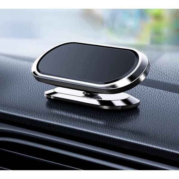 Magnetisk bilhållare för kompatibel med  \"Iphone 13 Pro \" magnetisk smartphone (Silver)