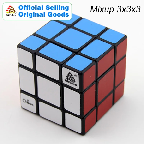 Witeden Oskar Mixup 3X3X3 Magisk Kub 3X3 Cubo Magico Professionell Speed Neo Kub Pussel Kostka Antistress Leksaker För Pojke black