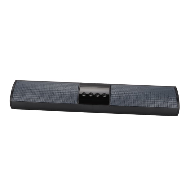 Bluetooth-højttaler Stereo-hukommelseskort AUX USB-indgang Desktop Bar-højttaler med RGB-lys til TV Bærbar mobiltelefon