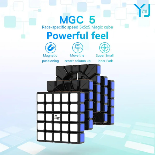 [Picube] Yj Mgc-serien Yupo Yulong Yusu Yuchuang Yushi Yufu 3X3 2X2 4X4 5X5 6X6 7X7 Magnetiska Pussel Elite Megaminx Pyramid Cube YuLong Pyraminx S