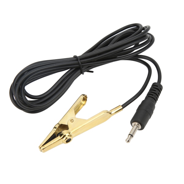 Audio pickup klips metall 3,5 mm universal instrument mikrofon pickup klips med svamp pad for fiolin gitar2m / 6,6 fot