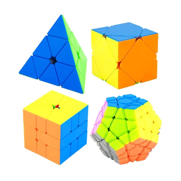 [Picube] 2X2 3X3 4X4 5X5 Presentask Kub 2X2X2 3X3X3 4X4X4 5X5X5 Magisk Kub Presentask Speed Bundle Pussel Kub MoYu Alien Set