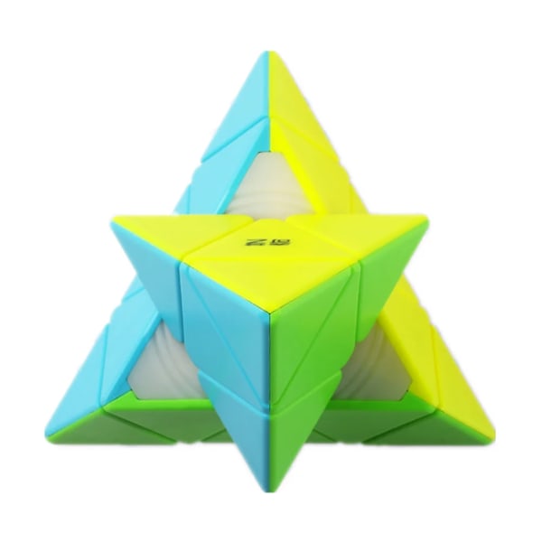 Qiming S2 Pyraminx 3X3X3 Magnetisk Magisk Kub Speed Cube Pyramid Professionellt Pussel Fidget Leksaker Barnpresenter S2