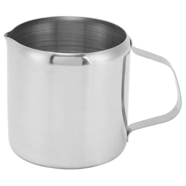 Milk Frothing Pitcher 304 Stainless Steel Straight Body 150ml Food Grade Material Easy to Clean Frothing Cup for Families Restaurants Cafes