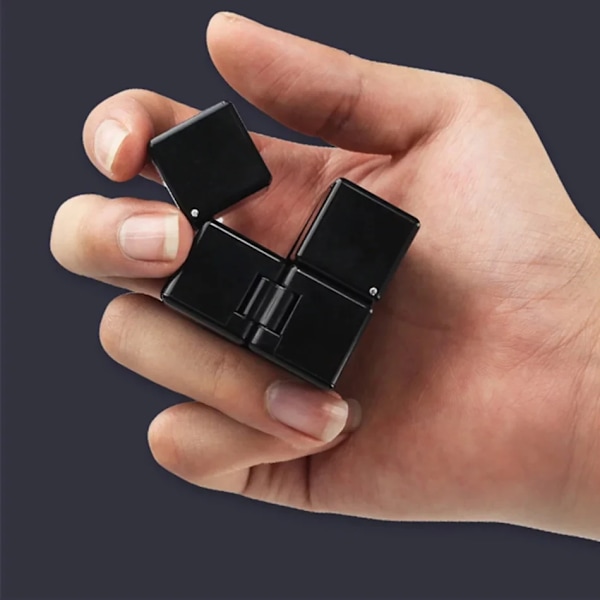 Shengshou 2X2 Crazy Cube 2X2X2 Infinity Cube Oändlig Speed Cube Professionella Pussel Leksaker För Barn Presentleksak black