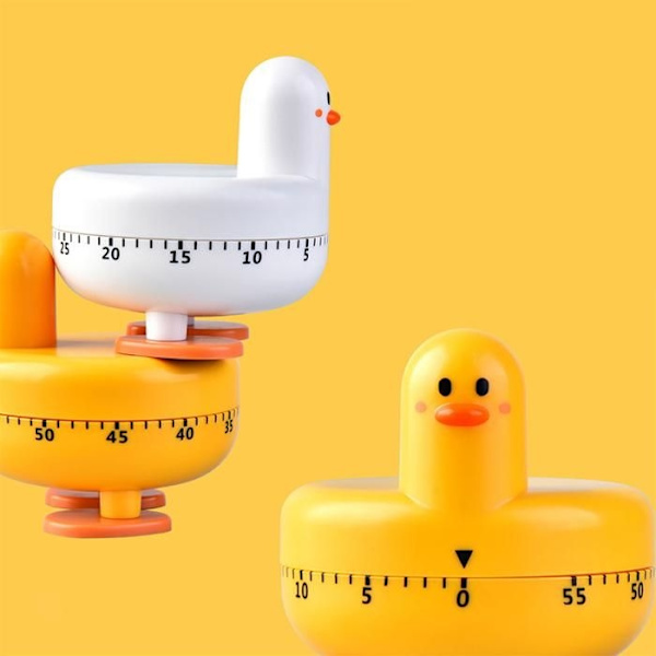 Söt Kökstimer Nedräkningslarm Anka Barnstudie Mekaniska Verktyg Gadget