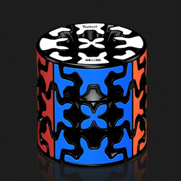 Gear 3X3 Pyraminx Magic Speed Cube Stickerless Professionella Fidget Leksaker Gear Ball Cubo Magico Carzy Gear Cylinder gear pyramid