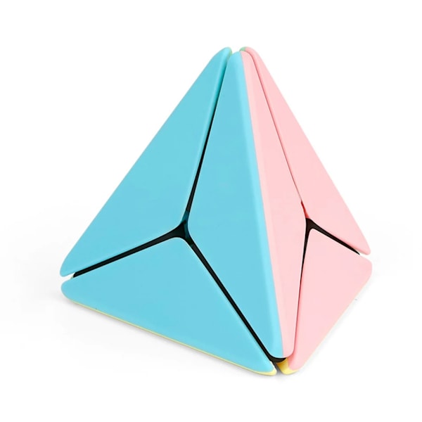 Cubing Classroom Corner Twist Bead Boomerang Windmill Maple Leaf Triangel Pyramid Pussel Macaroon Jinzita Magiska Kuber Barn As shown(.101)