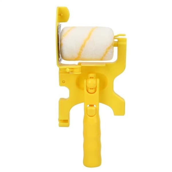 Zerone Kantroller - Målarroller med skärkantsborste - Vit - 30X12X6.4Cm