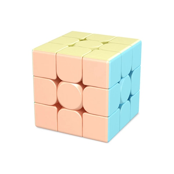 Macaroon 2X2 3X3 4X4 5X5 Pyraminx Magic Cube Leksaksset Kubpaket Macaroon Stickerless Neo Professionell Pusselleksak För Barn A