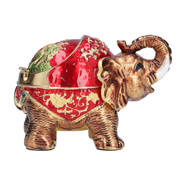 Tuhkakuppi Eurooppalainen Retro Elefantti Pallomainen sinkkiseoksesta valmistettu pölynkerääjä kannella