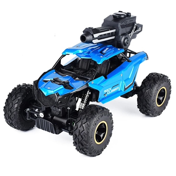 Paisible 4wd vattenbomb RC bil fjärrkontroll leksaksbil maskin på radiostyrning 2.4GHz 4x4 drift terräng utomhusleksaker för pojkar Blue