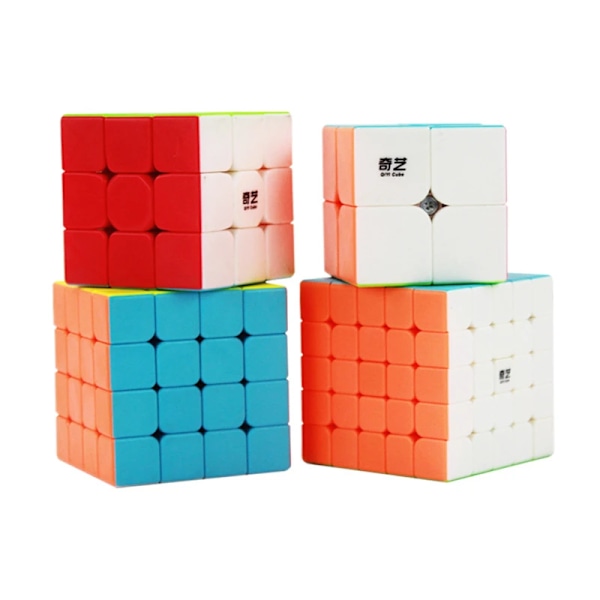Warrior Magic Cube Basic Komma Igång Professionell Vattentät Stickless Pussel Magic Cube Utbildning Lärleksak För Barn Yongshi W3
