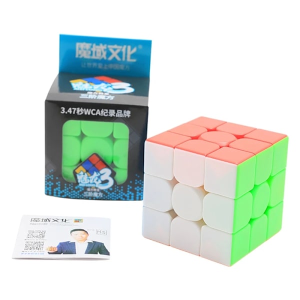 Snabb 3X3X3 Magisk Kub 3 Lager Mf3 3X3 Kub Mf3 Och Cubo Pussel Magisk Kub Pedagogiska Leksaker För Pojkar Meilong 3x3