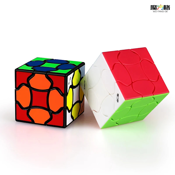 [Picube] Fluffy 3X3 Magic Cube Blomma Twist 3X3X3 Speed Puzzle Neo Magico Cube Stickerless Cube Utbildning Leksaker för Barn Stickerless