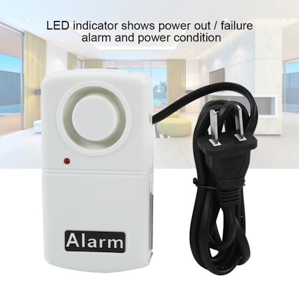 Strömavbrottslarm - Duo - Intelligent 120Db - Automatiskt strömavbrott
