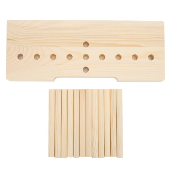 Bue Maker Multi Size Justerbar Design Trebue Making Kit med trebrettpinner for å lage DIY-håndverk