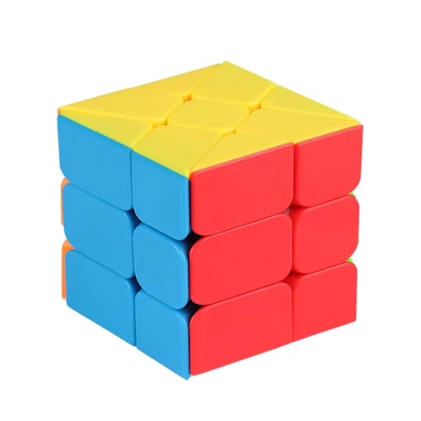 Professionell Speed Magic Cube 2X2 3X3 Pyramid Högkvalitativt Pussel Magic Cube Utbildning Lärande Cubo Magico Leksaker Windmill