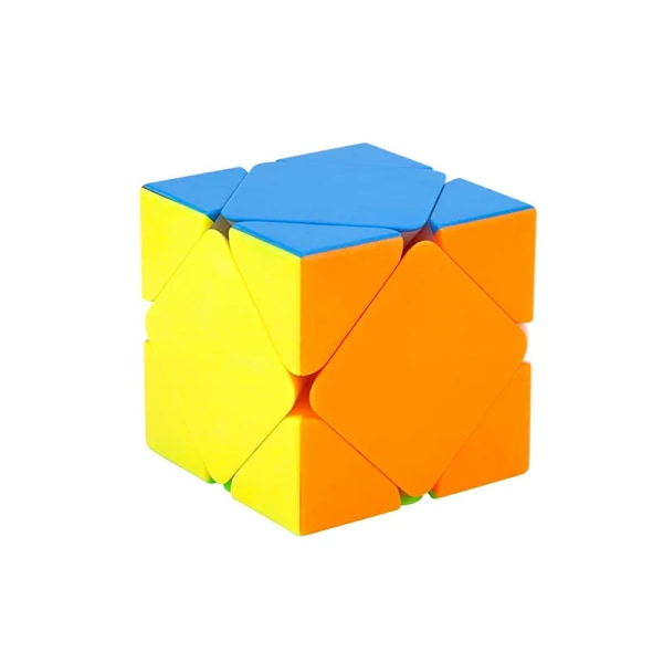 Magisk kub pussel Rubix kub pussel Cubo Rubix Speed Fidget Leksak Professionell Pyramid Lube Oblique Turn Alien Pusselkub Type 7