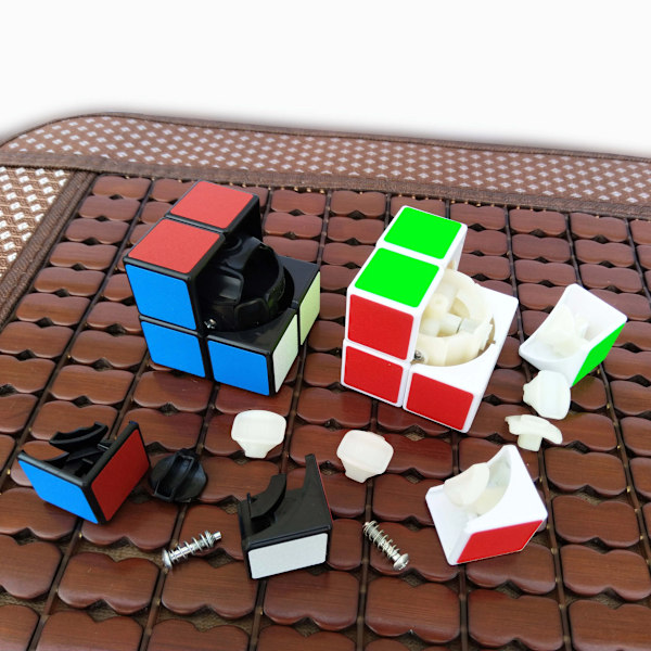 2X2 Magic Cube 3X3 Professionell Cubo Magico 2X2X2 Speed Cube Pocket 3X3X3 Puzzle Kuber Pedagogiska Leksaker För Barn 2X2 Black