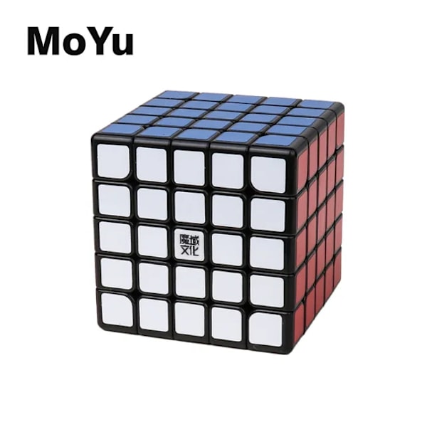 [Ecube] Aochuang Wr M Magnetisk 5X5X5 Speed Magic Cube 5X5 Cubo Magico Aochuang Wrm Puzzle Cube 5X5X5 Magnet Cube Black
