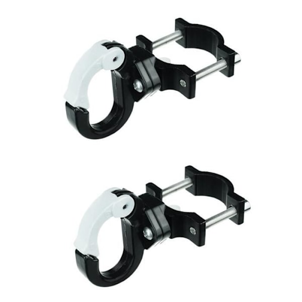 2 st Elektrisk skoter aluminium väskkrok för Ninebot V1306 Kickscooter Hängare Gadget Claw