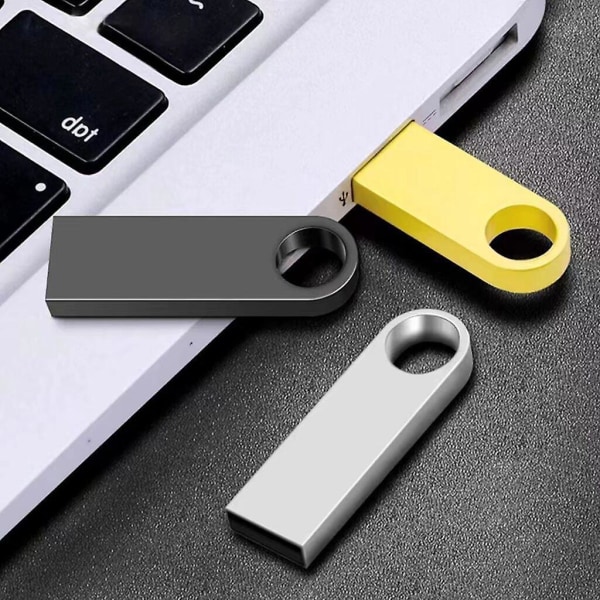 Højhastigheds 4 GB metal USB-drev til bilgaver og backup