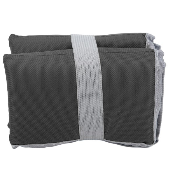 Picnic Cushion 3-kerroksinen paksuuntuva kosteudenkestävä vettä hylkivä Luotettava ompelu ulkotyynytMusta