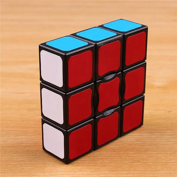 Yj 1X3X3 Floppy Magic Cube Professionella Pussel Magic Square Anti Stress Leksaker Speed Magico Cubo 133 För Barn black