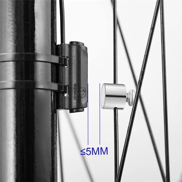 Cykeldator, Vattentät Kabelansluten Cykelhastighetsmätare, Vägmätare, LCD-display, Cykelkontrollpanel