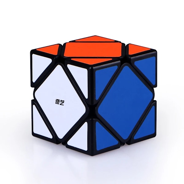 Professionell Sticker Magic Cube Bas Startpaket 3X3X3 4X4X4 5X5X5 Megaminx Speed Twist Pussel Magic Cube För Barn Qicheng-XZ-Black