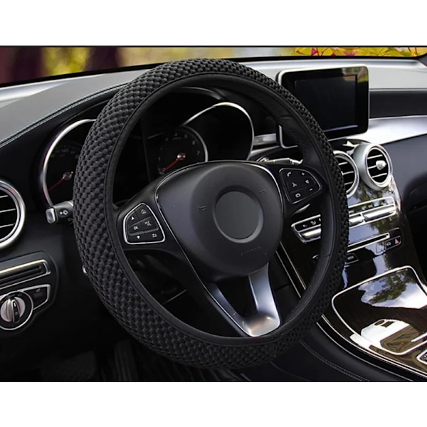 Rattstyrningsfodral för bil, automatiskt rattvantar för Toyota CHR Auris Yaris Crown Corolla RAV4 Prius Izoa bildekoration cloth(.122)