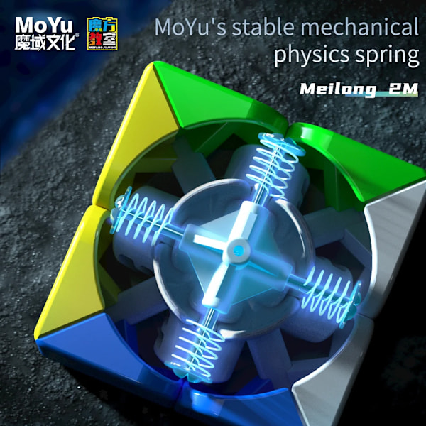 [Magnetisk Serie] Kub Set Med 3X3 2X2 4X4 5X5 Pyraminx - Magnetiska Vridpussel Leksaker Kub Klassrum Meilong Pyraminx M