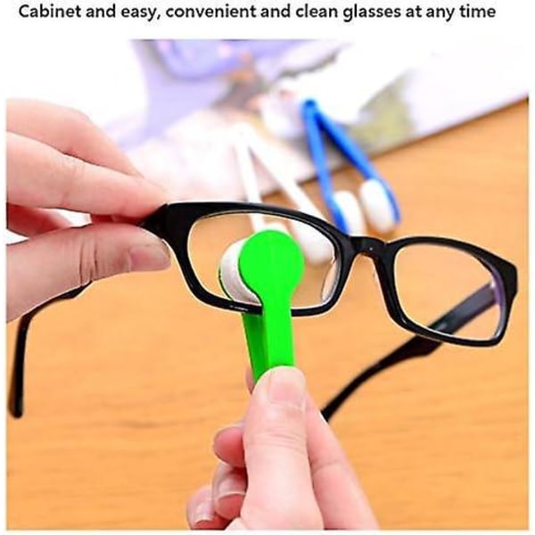 5-pack mini bærbar mikrofiberbrillerens - multifunksjonell brillebørste for solbriller og briller