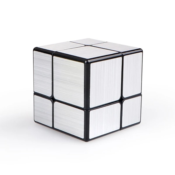Warrior Magic Cube Basic Komma Igång Professionell Vattentät Stickless Pussel Magic Cube Utbildning Lärleksak För Barn Jingmian 2 Silver