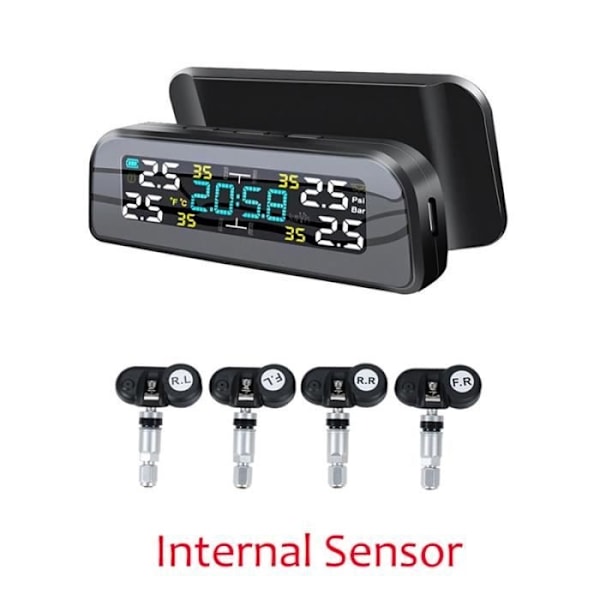 Tpms Trycksensor, Intern Sensor--Universal Trådlös Soldriven Däcktrycksövervakningssystem Tpms