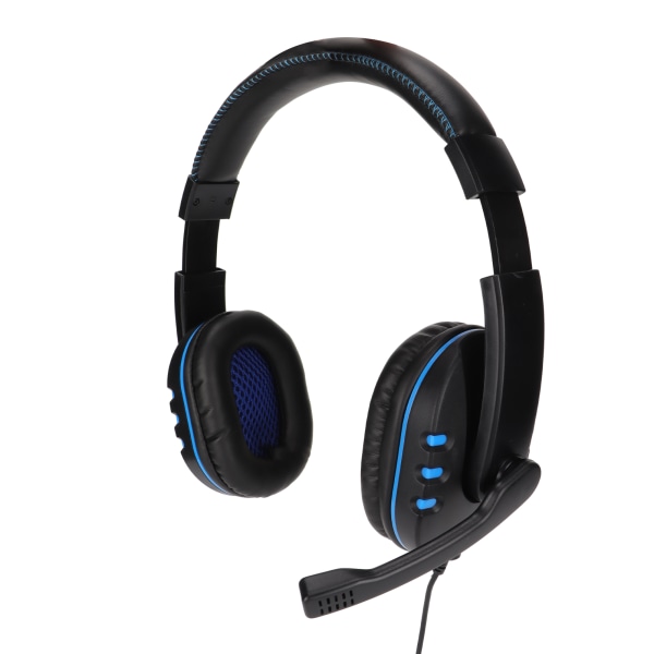 3,5 mm gaming headset Stereo støjreducerende kablet lydstyrke Mute Control Spil hovedtelefon med mikrofon til pc bærbar mobiltelefon