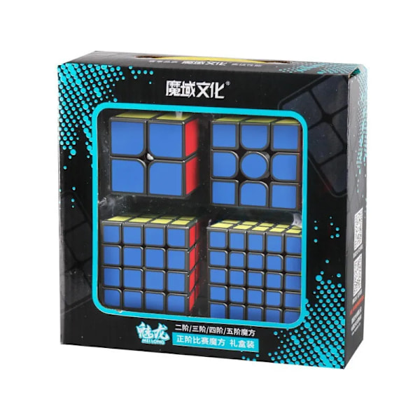 [Picube] 2X2 3X3 4X4 5X5 Presentask Kub 2X2X2 3X3X3 4X4X4 5X5X5 Magisk Kub Presentask Speed Bundle Pussel Kub MoYu Alien Set
