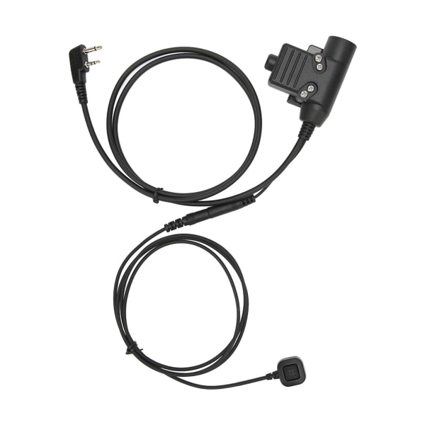 U94 PTT-system Håndfri Plug and Play PTT-adapter med fingermikrofon til Icom V8 V80 V82