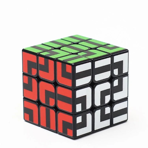 Fidget Leksaker Pussel Kugghjulskub Magisk Kub Zcube Tredje Cubo Mágico Profissional Nivå Labyrint Rubix Kub Barns Pedagogiska Leksaker Labyrinth cube