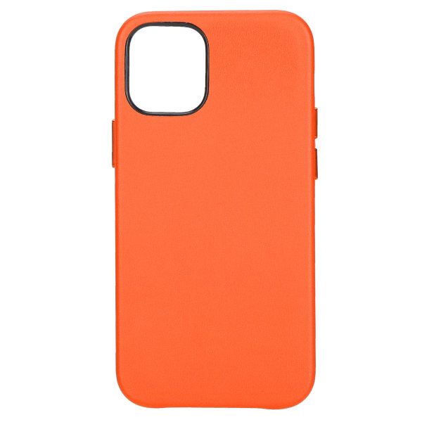 5,4 tommer ultratynd stødsikker telefoncover til IPhone 12 Mini med blød anti-ridse mikrofiberforing Orange